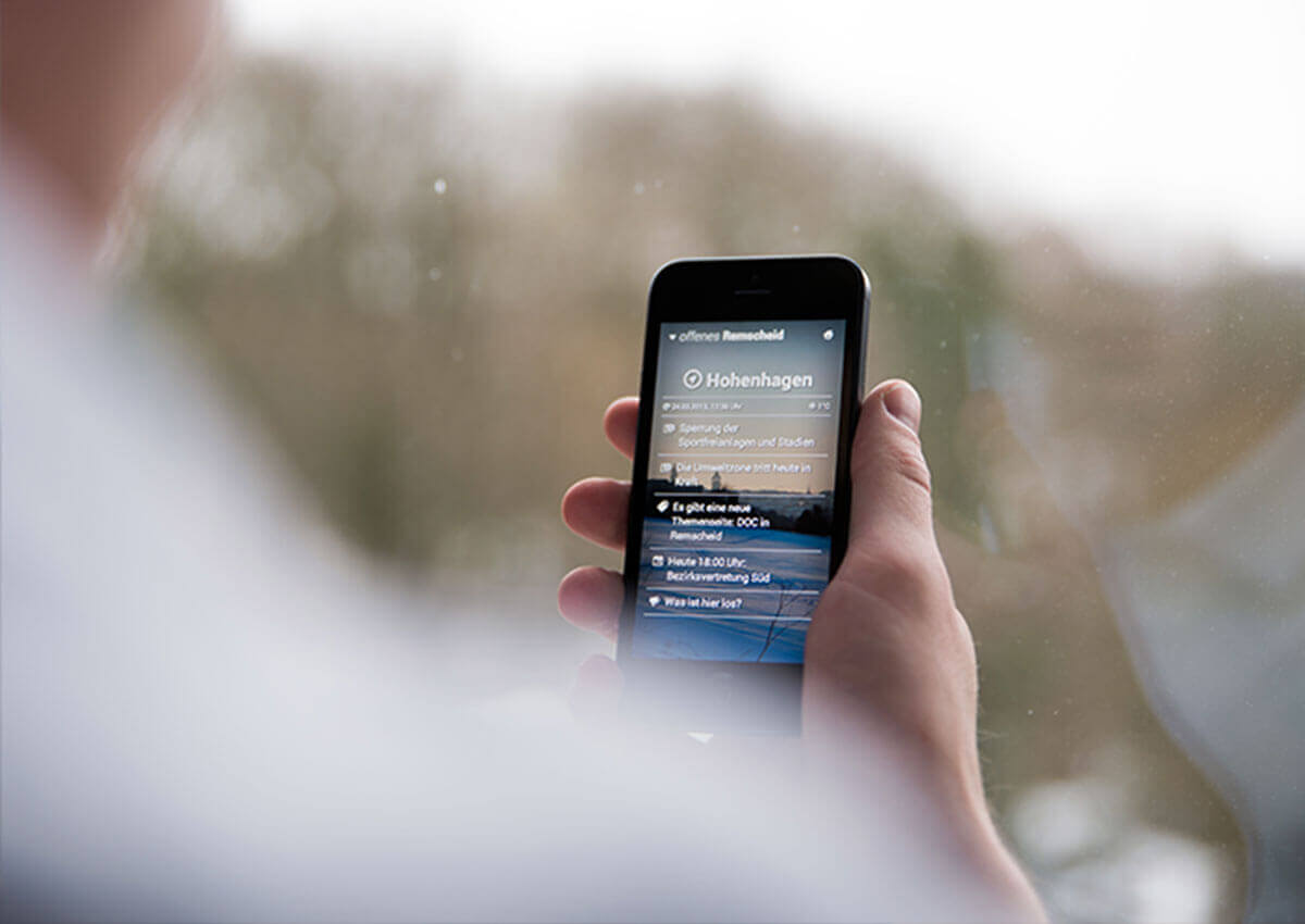 Diplomarbeit „offenes Remscheid“ – Open Government, Kommunikationsdesign